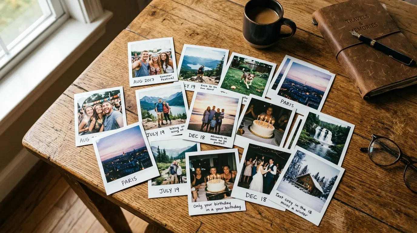 snapshots on a table