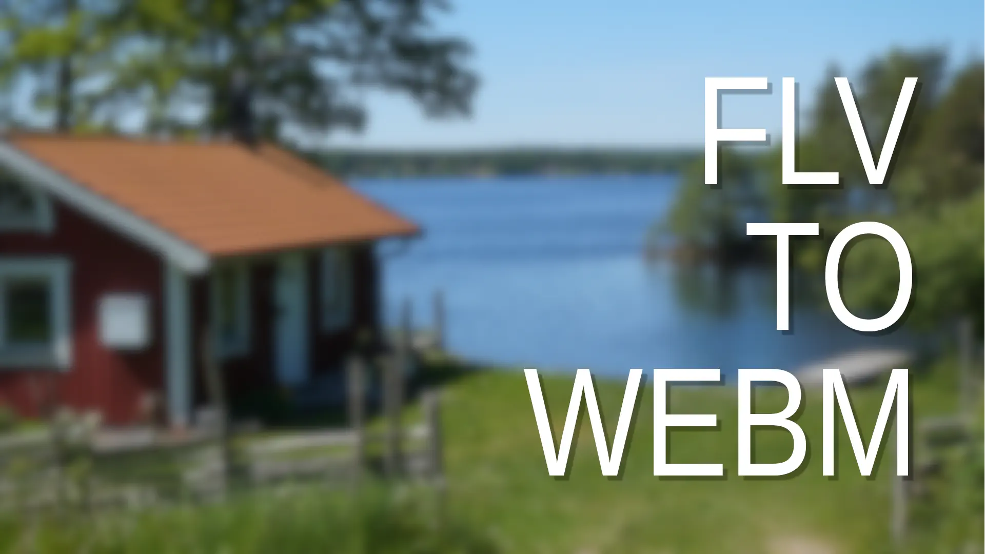 FLV to WEBM